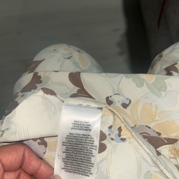 NEW POLO RALPH LAUREN Micro Pleated Floral Satin Midi Dress Size 10 - Picture 11 of 12